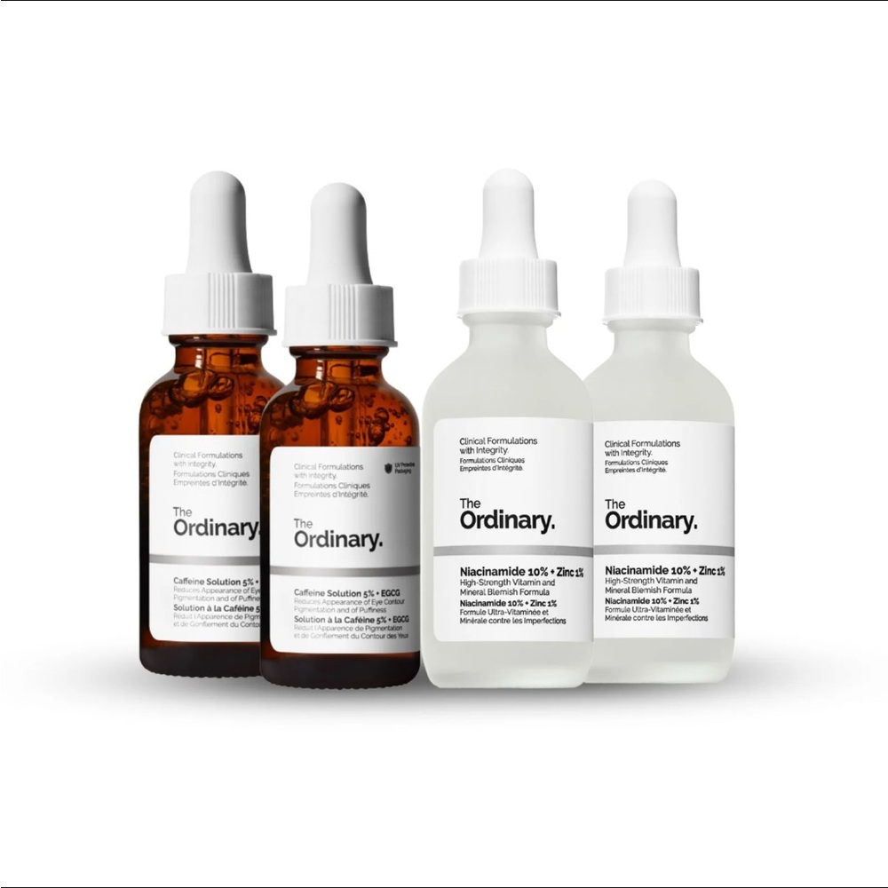 ‼️SALE‼️ NEW 4 BOTTLE - THE ORDINARY BUNDLE - 4 X 30 ML